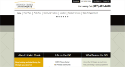 Desktop Screenshot of gohiddencreek.com