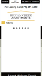 Mobile Screenshot of gohiddencreek.com